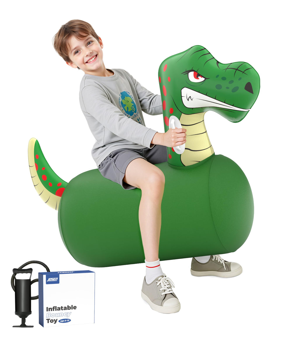 JOSEN Dinosaur Hopper with giant dimensions for spacious bouncing indoors or outdoors