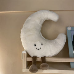JOSON sun plush used as bedroom decor to brighten the space.