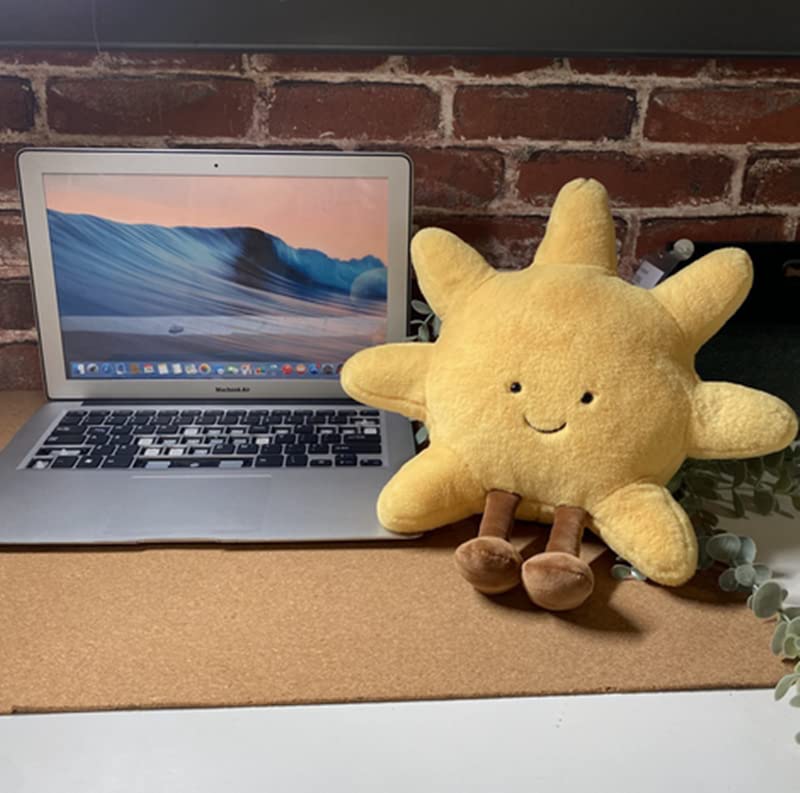 Joson sun-shaped plush toy enhances living room decor with cheer