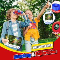 JovialToyz binoculars canvas carrying bag keeps gear organized for outdoor adventures.