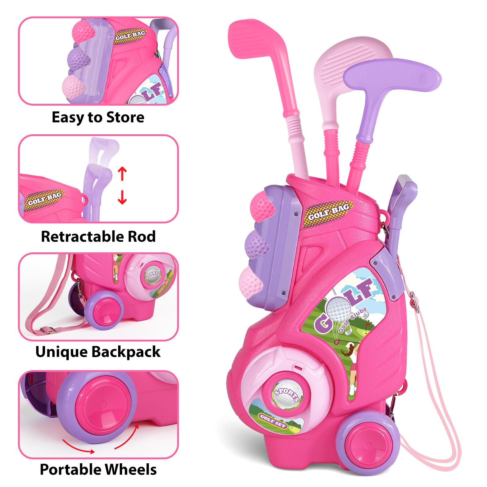 Jovizo eight balls designed for safe toddler play