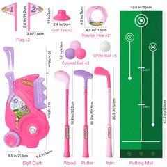 Jovizo holes and flags for interactive target play.