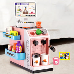 Jovow play food and coffee machine set for creative dining scenarios.