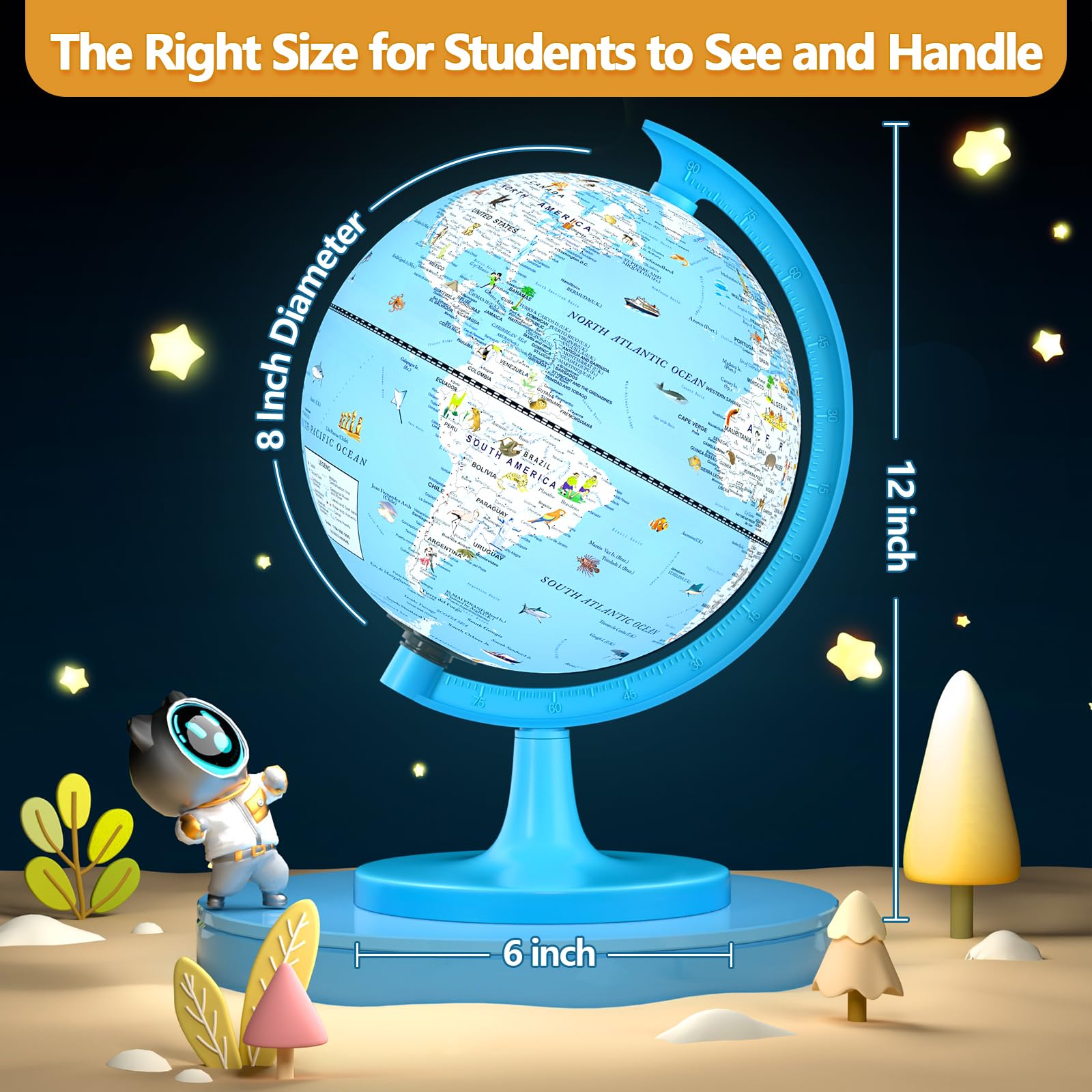 JOWHOL landmarks and culture globe sparks exploration of world heritage.