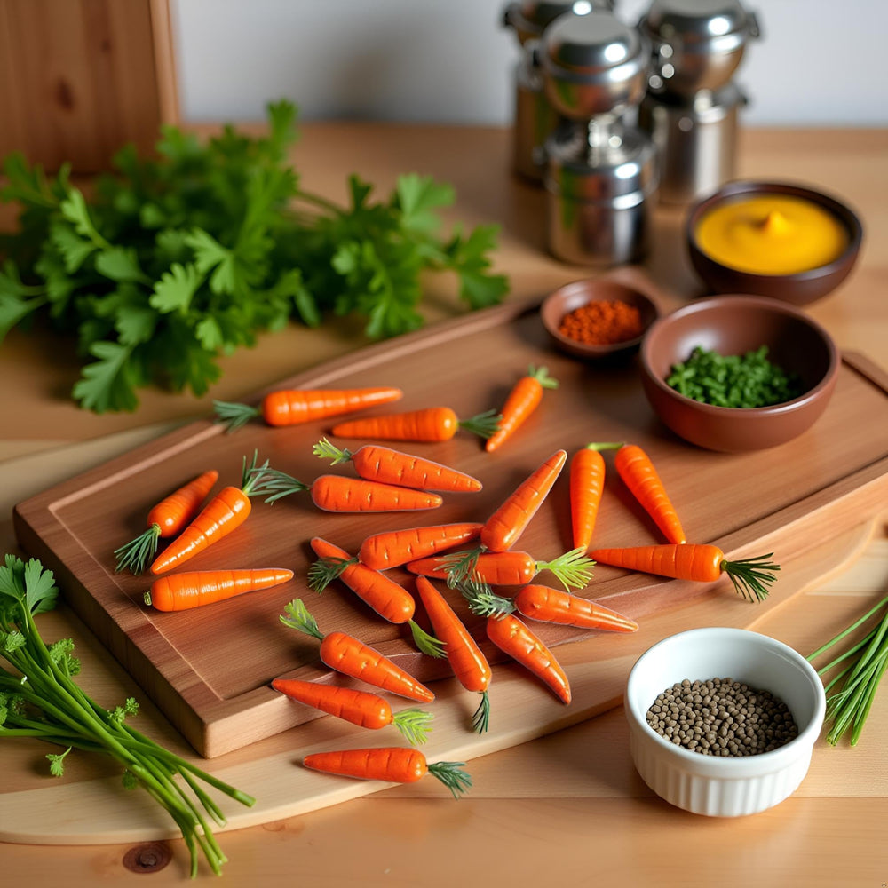 Jowxsx craft project carrots elevate DIY miniatures