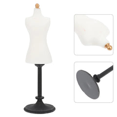 Jowxsx 1/24 scale dress form harmonizes with tiny sewing room decor