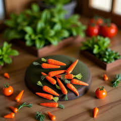 Jowxsx dollhouse kitchen carrots detail enhances scenes