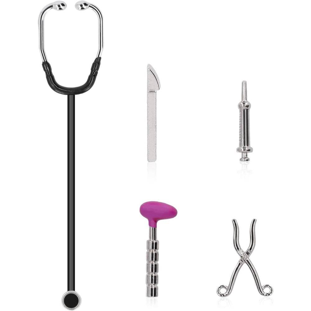 Jowxsx dollhouse stethoscope detail enhances clinic realism