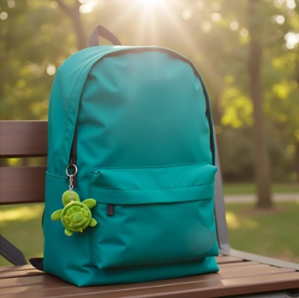 Jowxsx mini turtle keychain offers portable charm for bags and keys.