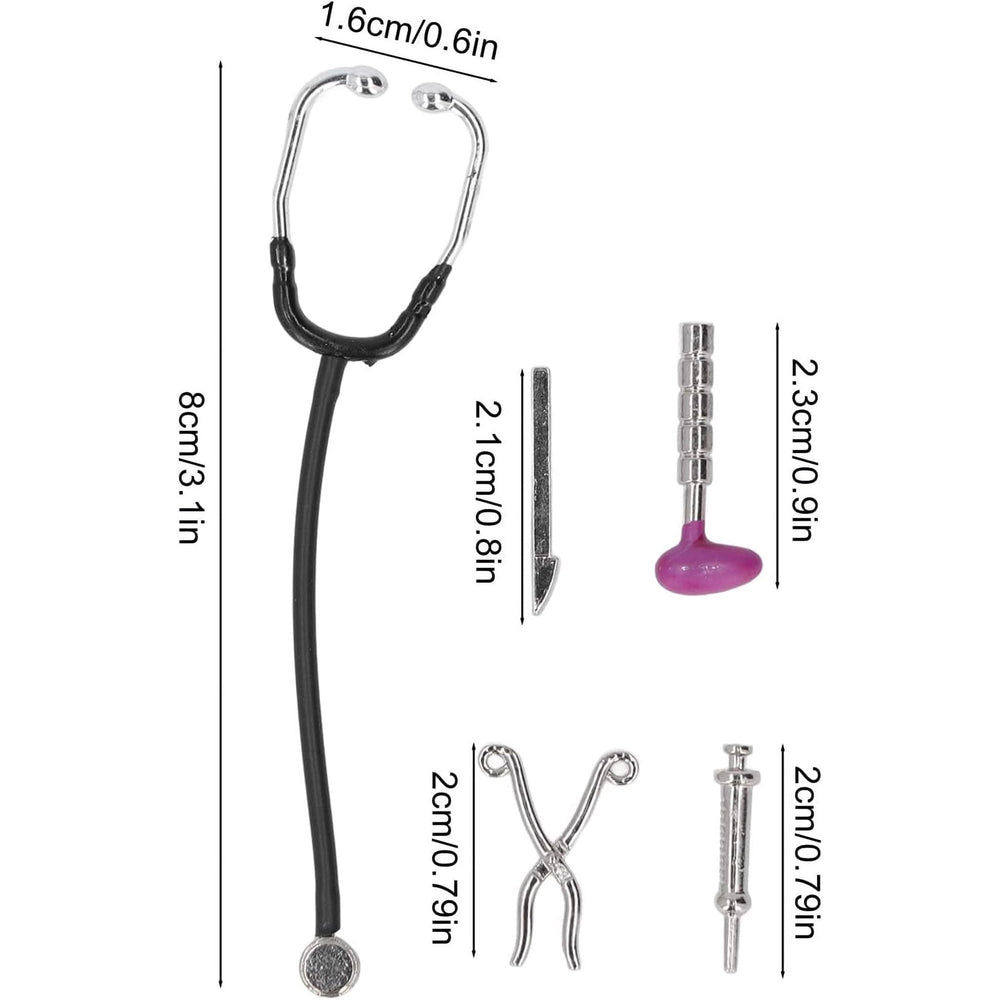 Jowxsx miniature care tools set for authentic patient care visuals