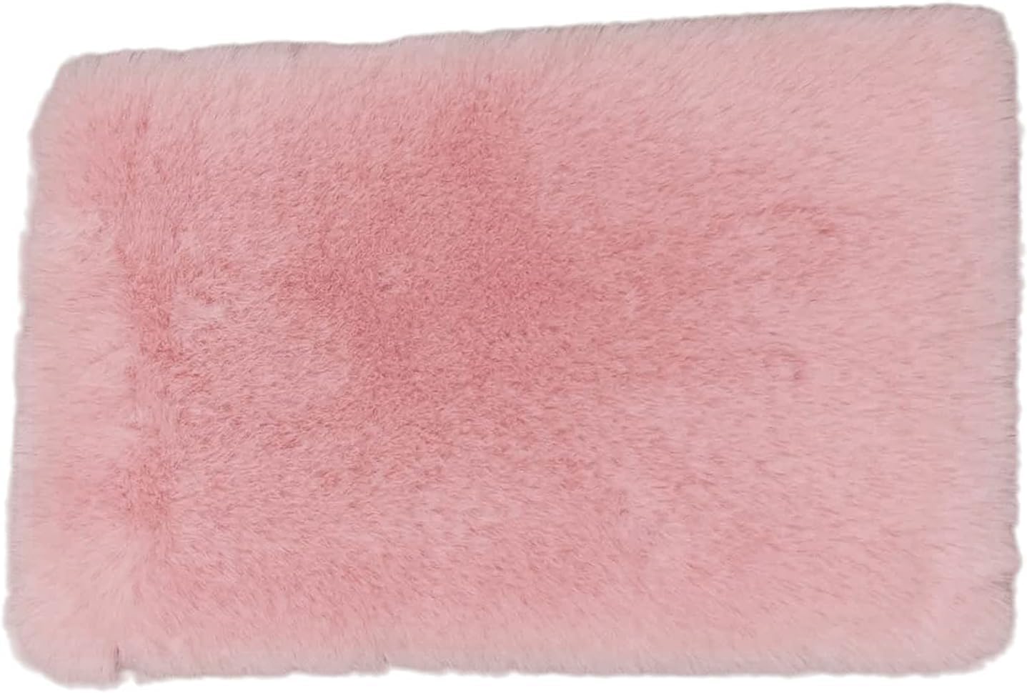 Jowxsx pink dollhouse carpet closeup shows fluffy texture for cozy rooms.