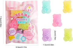 Jowxsx vibrant gummy bear colors brighten school supplies.
