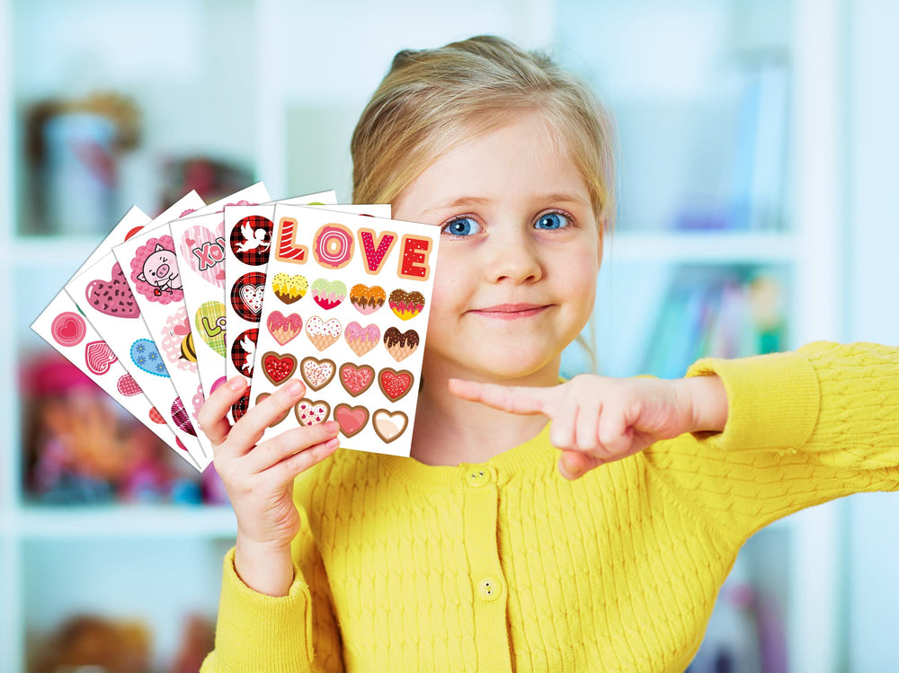 Joy Bang kid-friendly stickers are safe and easy to peel