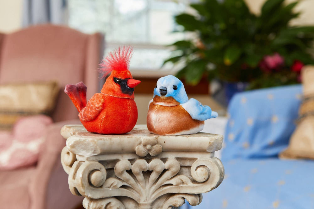 Joy For All Bluebird is a comforting, low-maintenance companion for living spaces.