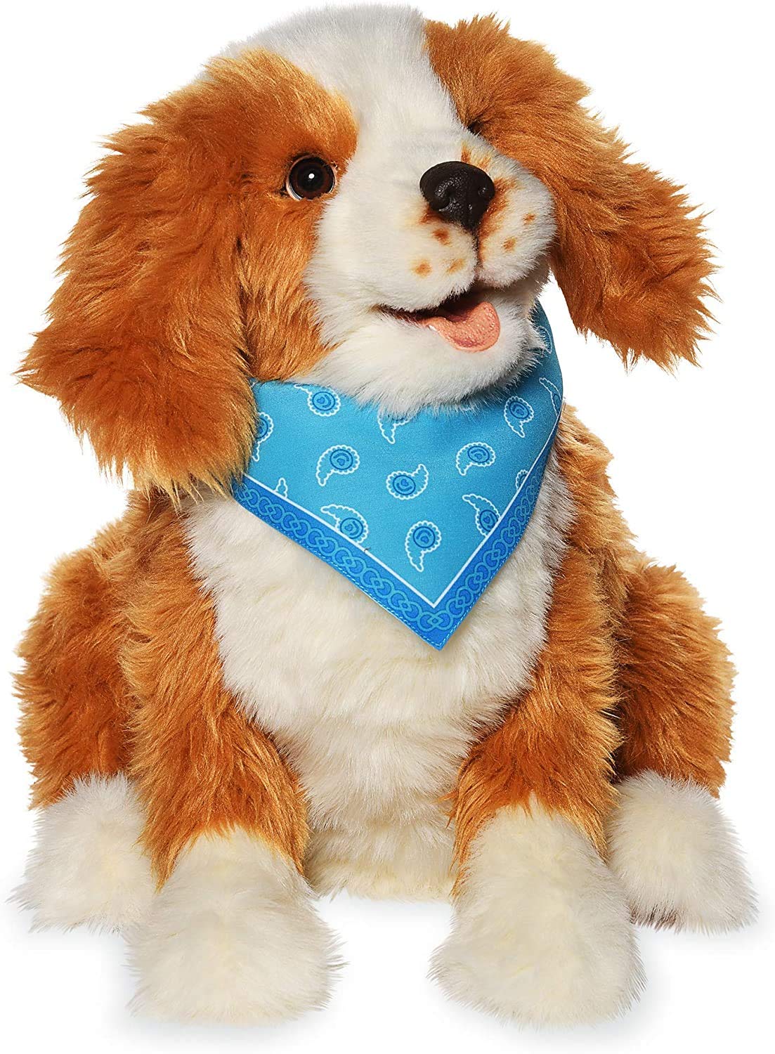 Joy for All Freckled Pup coat: soft fur and lifelike interaction for comforting companionship