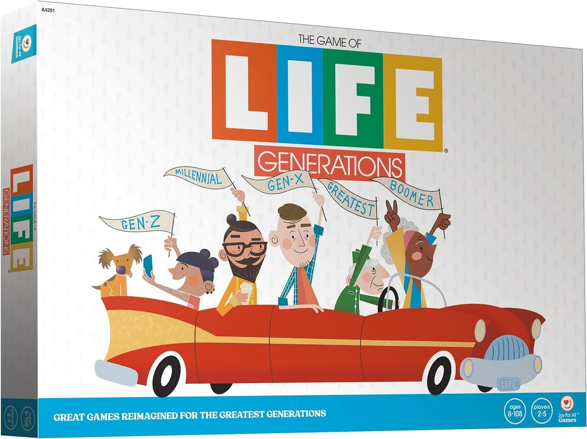 Joy for All Life Generations board showing senior-friendly setup for engaging play