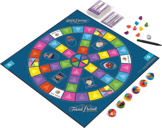 Joy for All Trivial Pursuit Generations large print cards improve readability for low-vision players