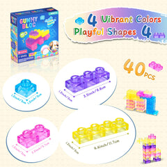 JOY SPOT! blocks are easy to wipe clean and store neatly.
