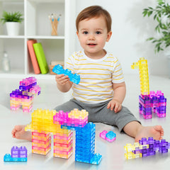 JOY SPOT! blocks promote independent play with safe, edge-free design.