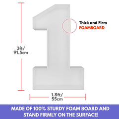 JoyBox Design pre cut kit frame 1 with instructions highlights quick glam setup
