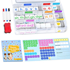 JoyCat 265 Phonics Tiles in a case for classroom group learning