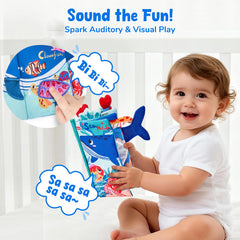 JoyCat 3D Turtle Squeak provides tactile feedback with a gentle squeak.