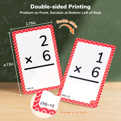 JoyCat addition flash cards: clear two-sided practice for quick sums.