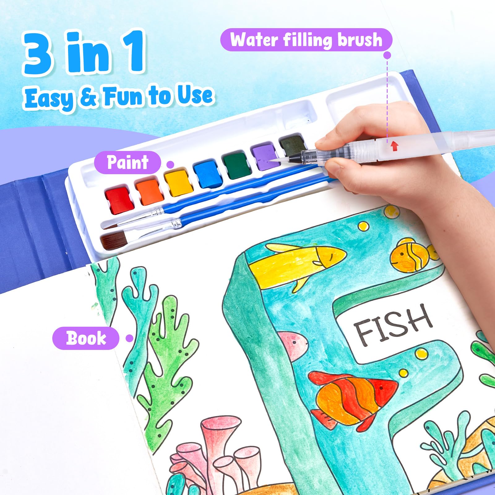 JoyCat alphabet-theme pages invite color exploration during play