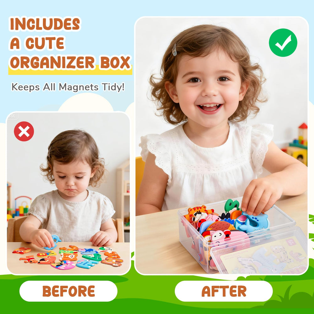 JoyCat magnets provide a versatile classroom or home learning activity.