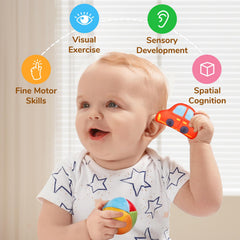 JoyCat baby toy with crinkle texture sparks tactile curiosity.