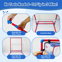 JoyCat strike zone rewards accuracy with point-based holes.