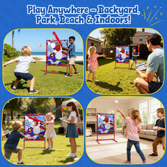 JoyCat promotes pitching and hitting skills with a real feedback target.