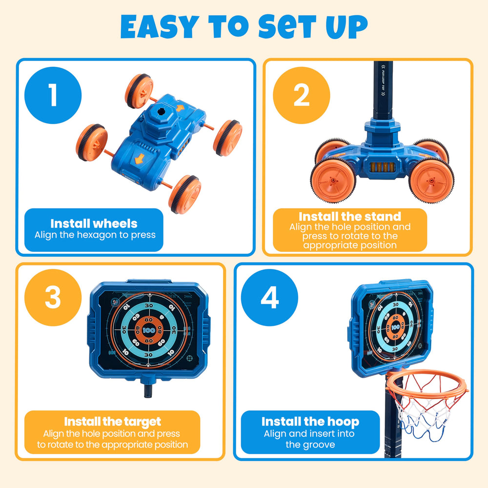 JoyCat cruise-mode keeps the hoop sliding for tracking and reflex work