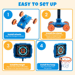 JoyCat cruise-mode keeps the hoop sliding for tracking and reflex work