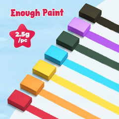 JoyCat educational color recognition and fine motor practice through painting.