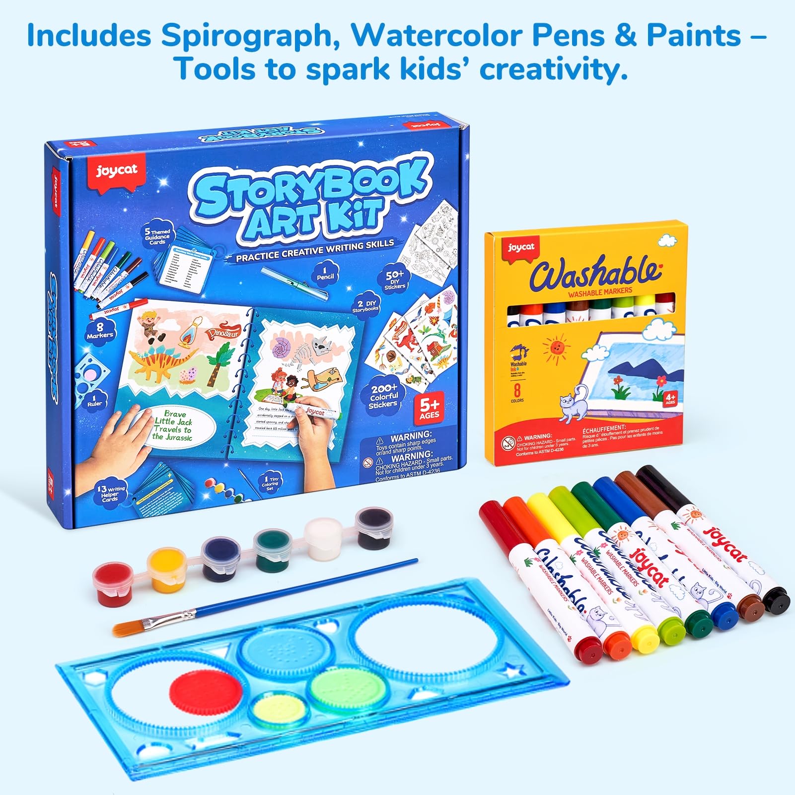 JoyCat Family Storytime Kit supports relaxed, creative bonding during crafts