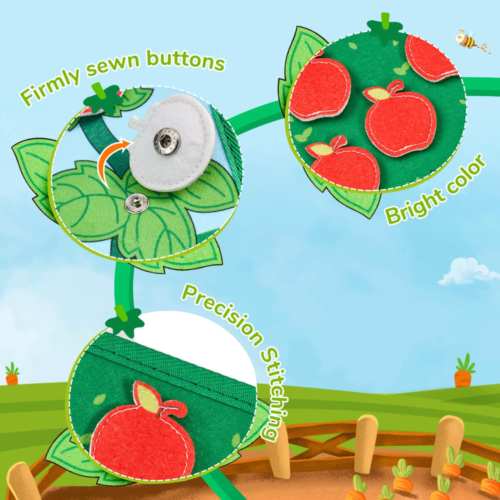 JoyCat Farm Busy Book farm scene storybook fuels imaginative play