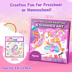 JoyCat finished art ready for display or gifting, boosting pride in kids' work.