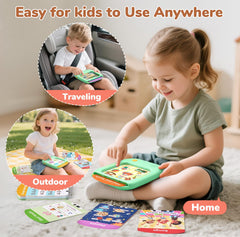 JoyCat flash cards show over 600 words for vocabulary growth