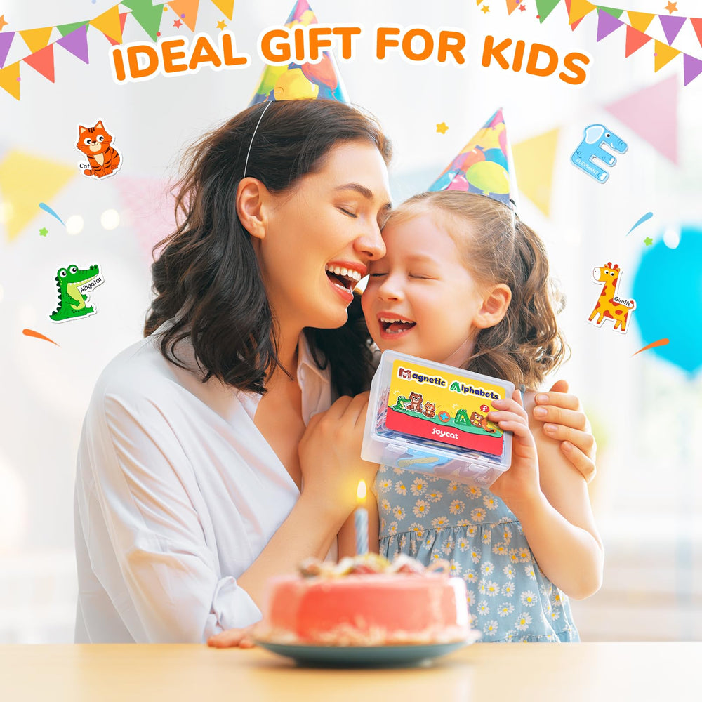 JoyCat colorful animal magnets invite visual engagement and play