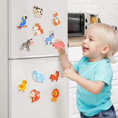 JoyCat panda magnet with colorful design suited for classroom or fridge play.