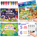 JoyCat Handwriting Practice Workbook—reusable pages support early writing skills.