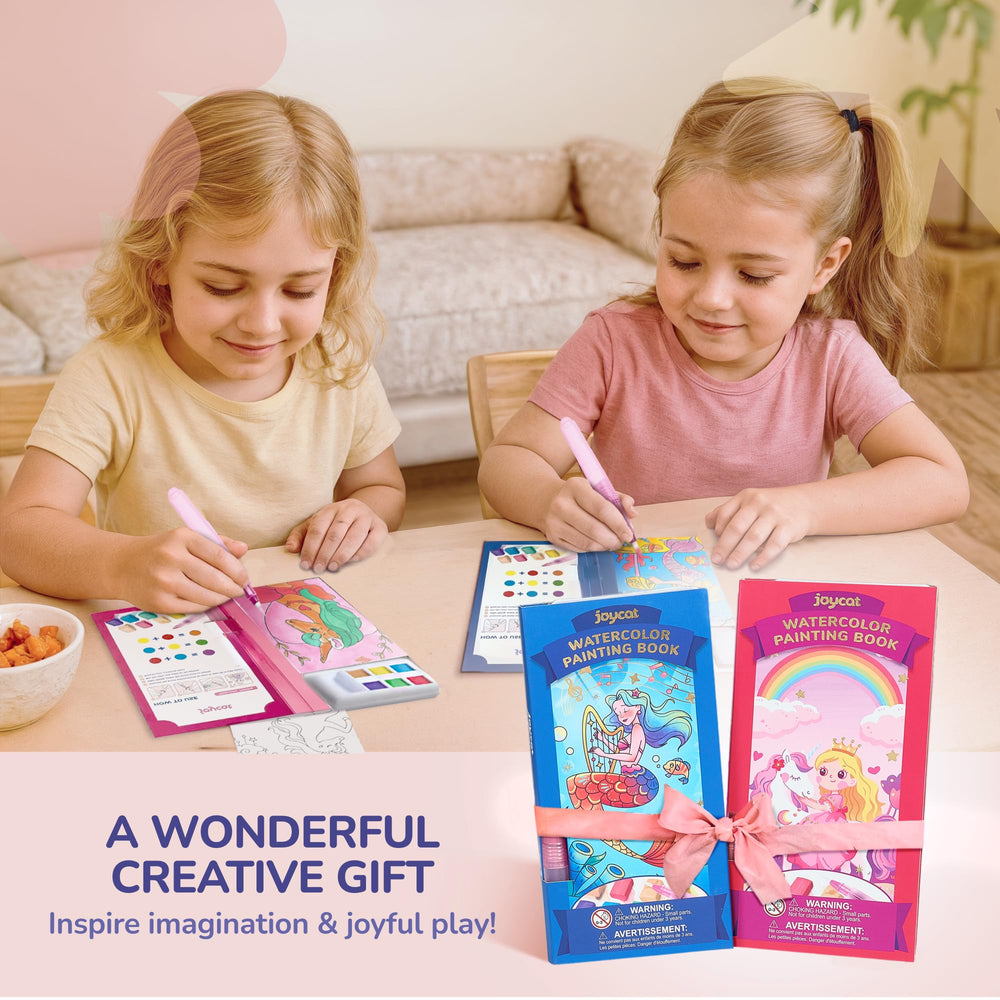 JoyCat on-the-go art kit enabling portable creativity for kids.