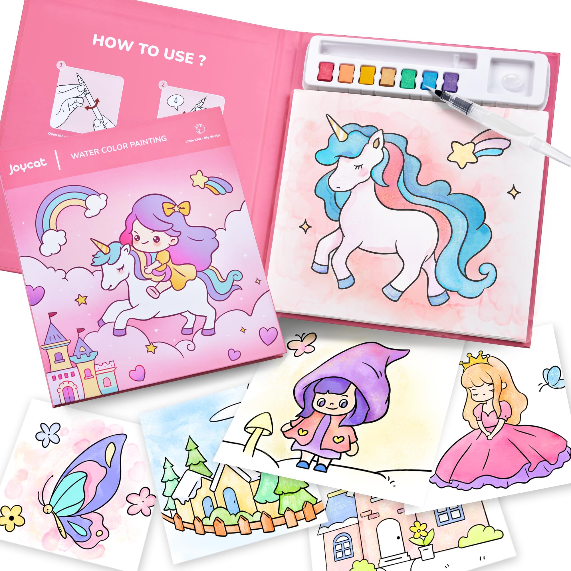 JoyCat compact size is easy for little hands to hold.