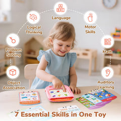 JoyCat letters and numbers cards set supporting self-directed learning.