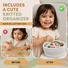 JoyCat magnets packaged in portable storage for classroom or home.