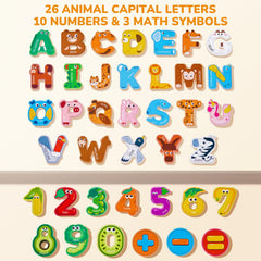 JoyCat magnets display numbers 0-9 with cute illustrations, supporting counting and number recognition