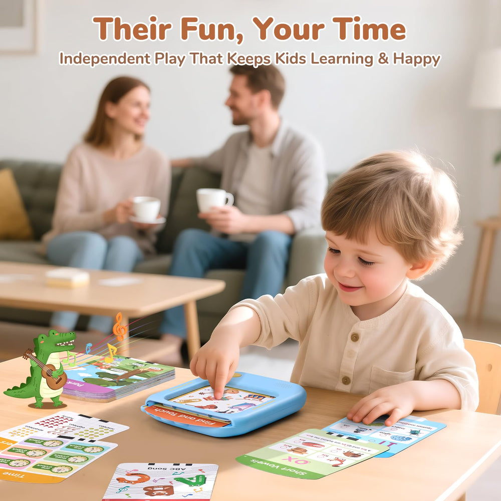 JoyCat Montessori-inspired toy encourages focus, fine motor skills, and sequencing.