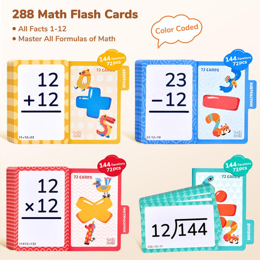 JoyCat multiplication flash cards: quick drills to boost fluency.