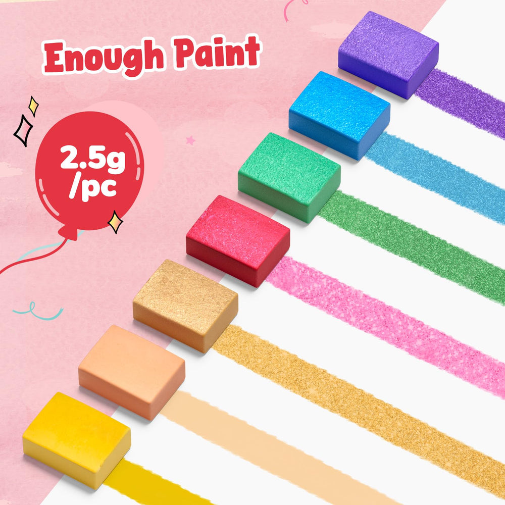 JoyCat safe no mess materials emphasize wipe-clean paints for worry-free crafting.
